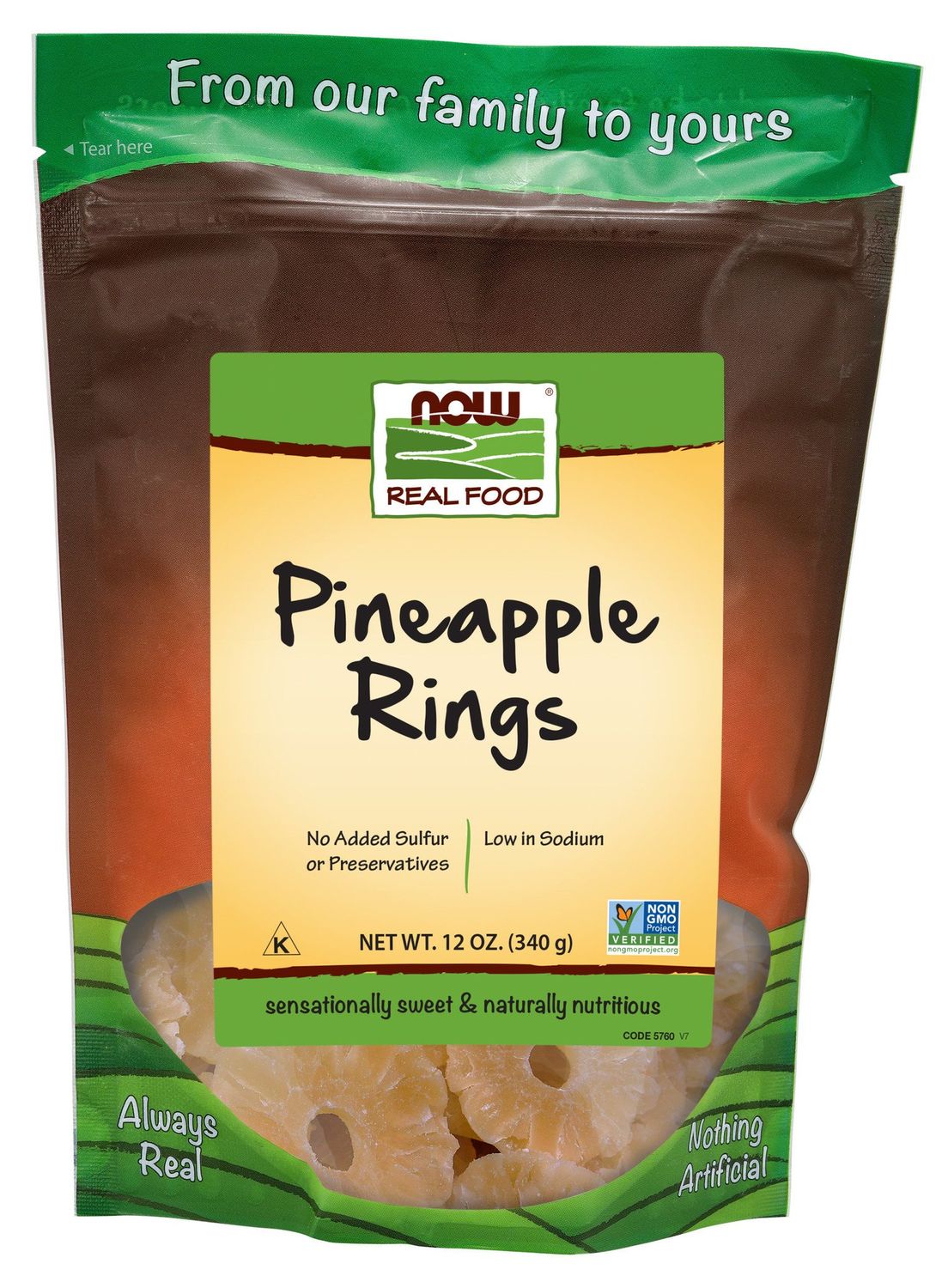 Now - Pineapple Rings - 12 oz
