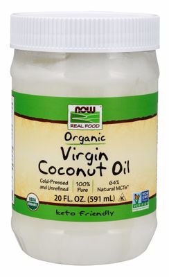 Now - Coconut Oil Organic - 20 oz