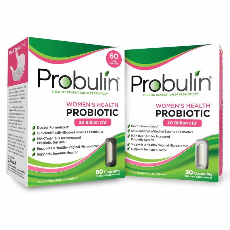 Probulin - Women's Health Probiotic - 60 Capsules