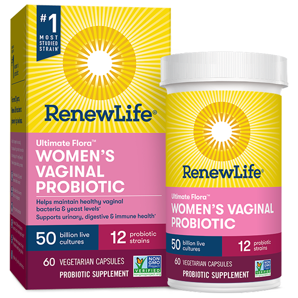 Renew Life - Womens Vaginal Probiotic - 60 Capsules