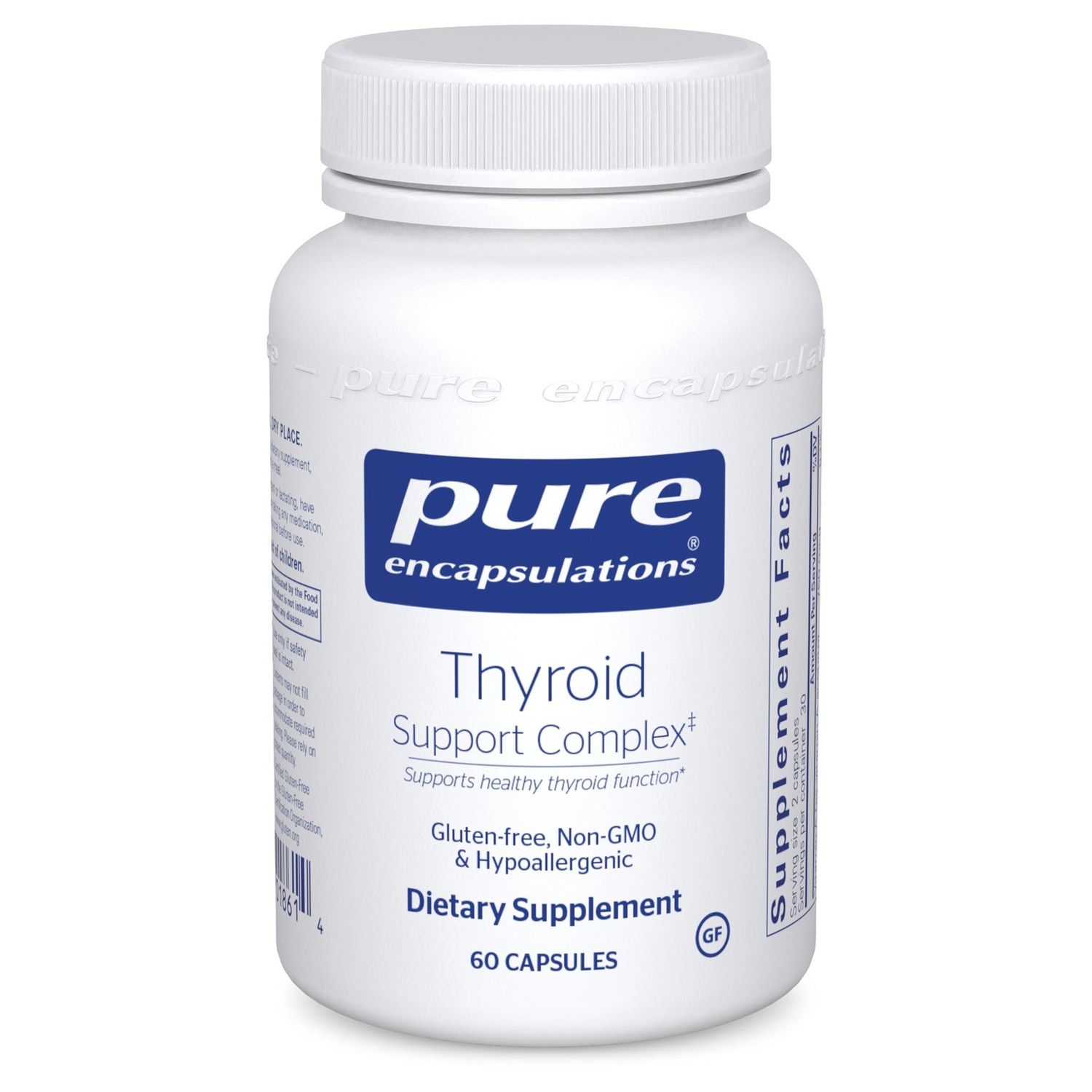 Pure Encapsulations - Thyroid Support - 60 Capsules