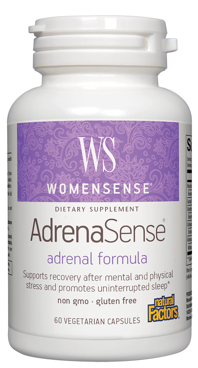 Natural Factors - Adrenasense - 60 Veg Capsules