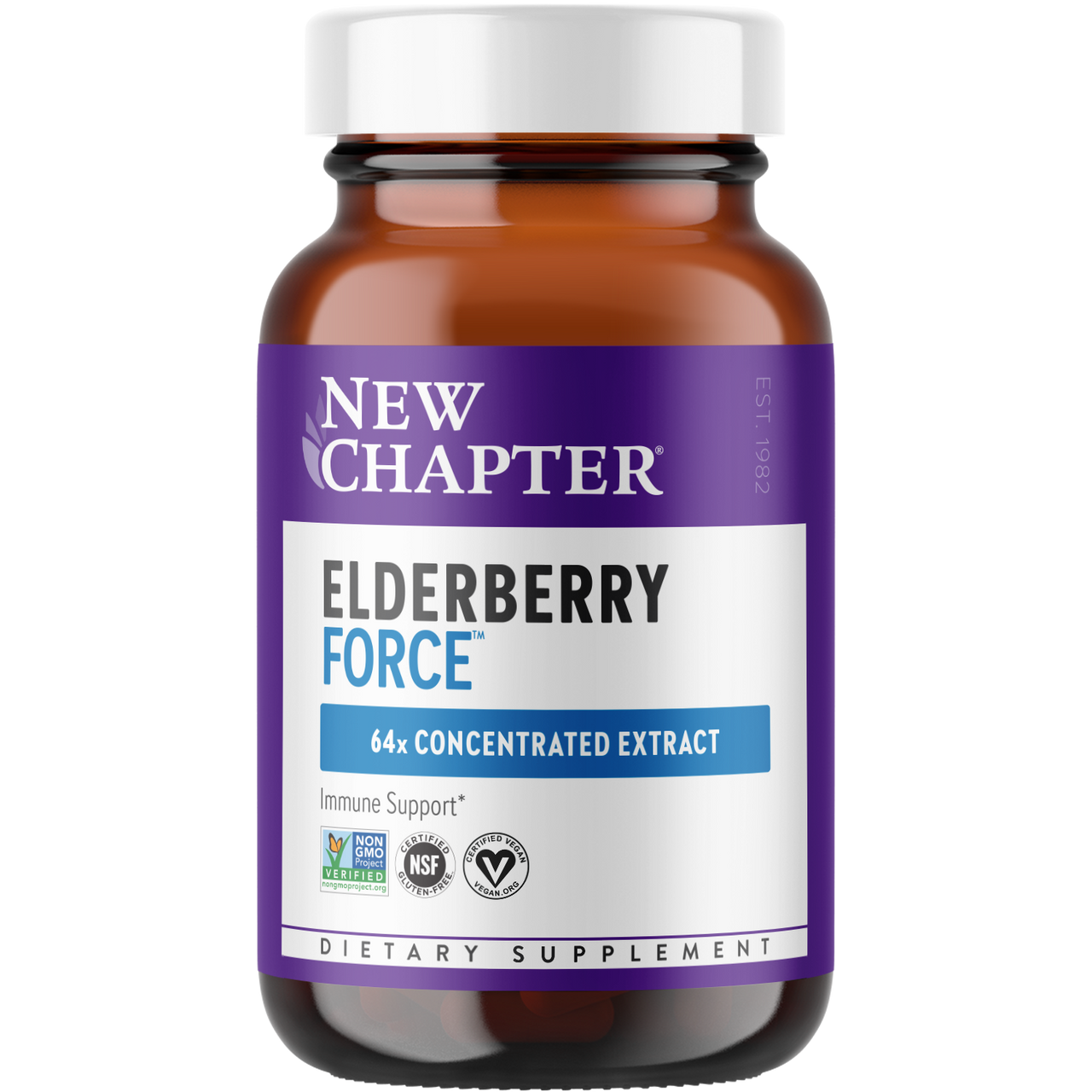 New Chapter - Elberberry Force - 30 Veg Capsules