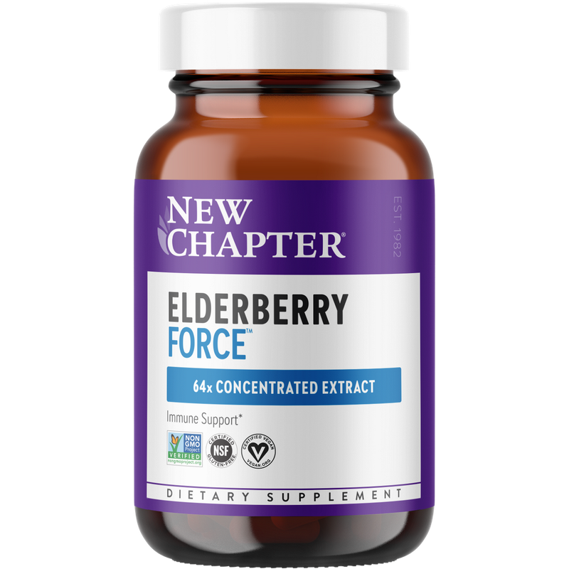 New Chapter - Elberberry Force - 30 Veg Capsules