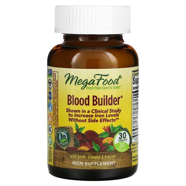Megafood - Blood Builder - 30 Tablets