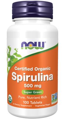 Now - Spirulina 500mg - 200 Tablets Now - Spirulina 500mg - 200 Tablets