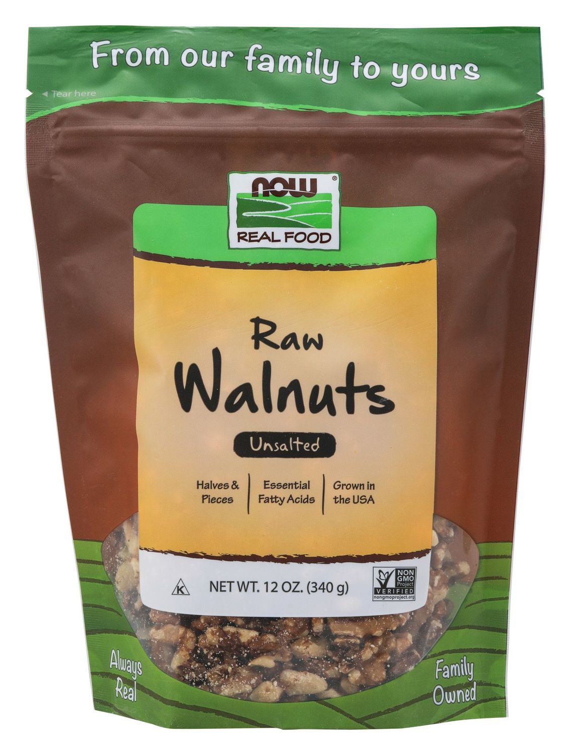 Now - Walnuts - 12 oz