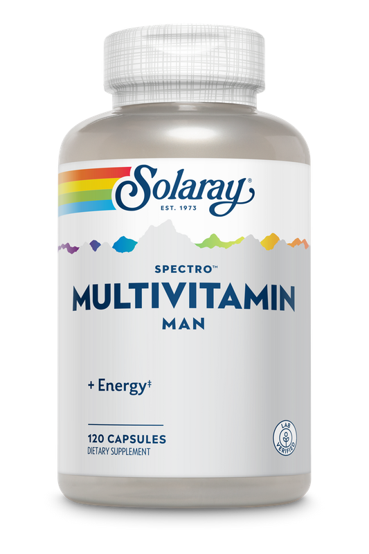 Solaray - Spectro Man Multivitamin - 120 Capsules