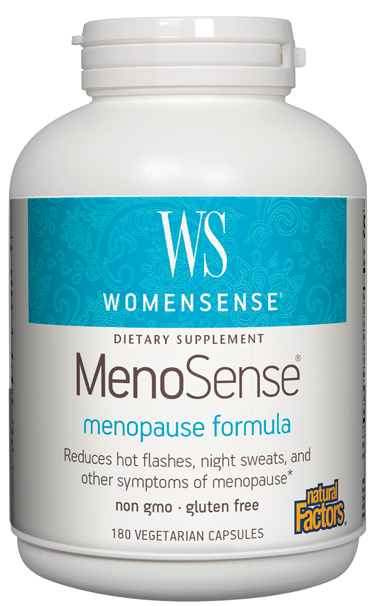 Natural Factors - Menosense - 180 Veg Capsules