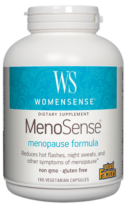Natural Factors - Menosense - 180 Veg Capsules