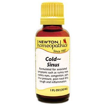 Newton Homeopathics - Cold Sinus - 1 oz