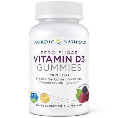 Nordic Naturals - Vitamin D3 Zero Sugar - 60 Gummies