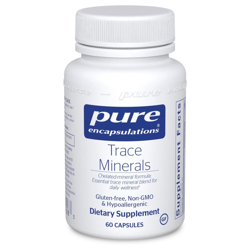 Pure Encapsulations - Trace Minerals - 60 Capsules