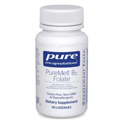 Pure Encapsulations - B12 Folate Melt - 90 Lozenges