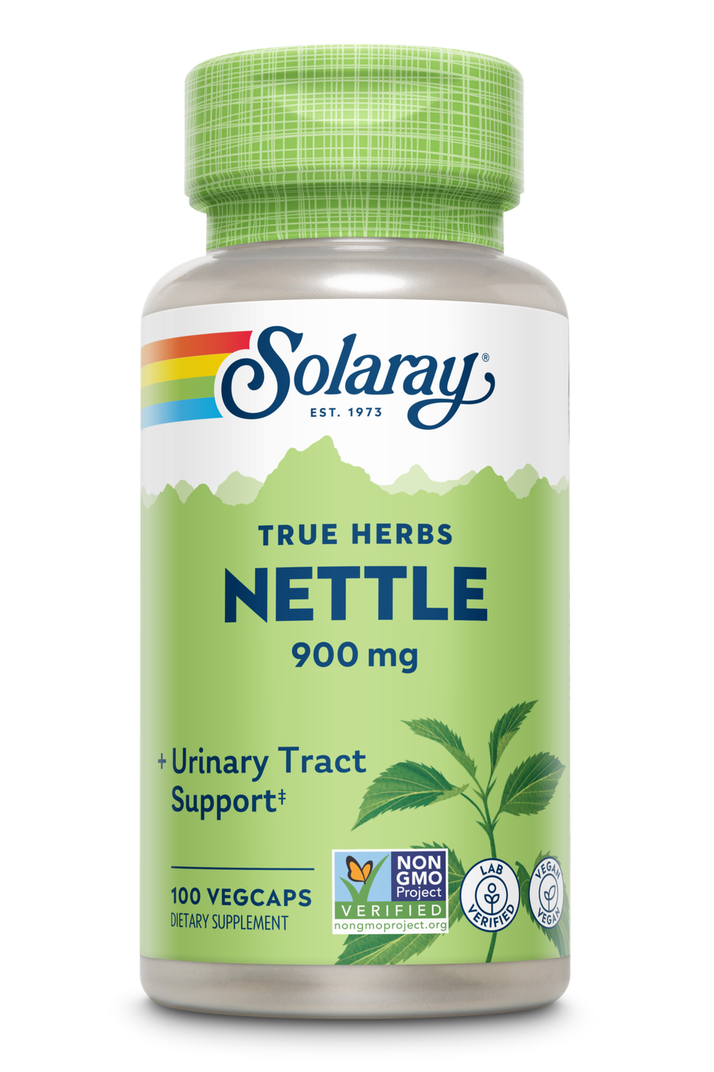 Solaray - Nettles Leaves - 100 Capsules