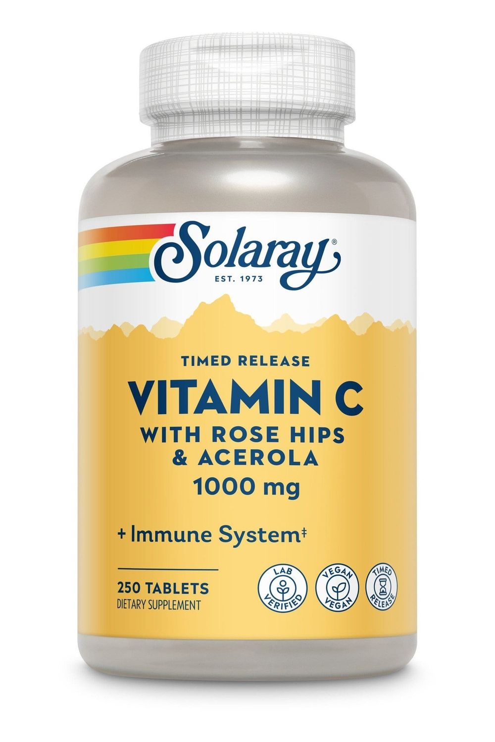 Solaray - Vitamin C Two Stage 1000 mg - 250 count