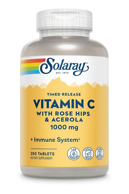 Solaray - Vitamin C Two Stage 1000 mg - 250 count