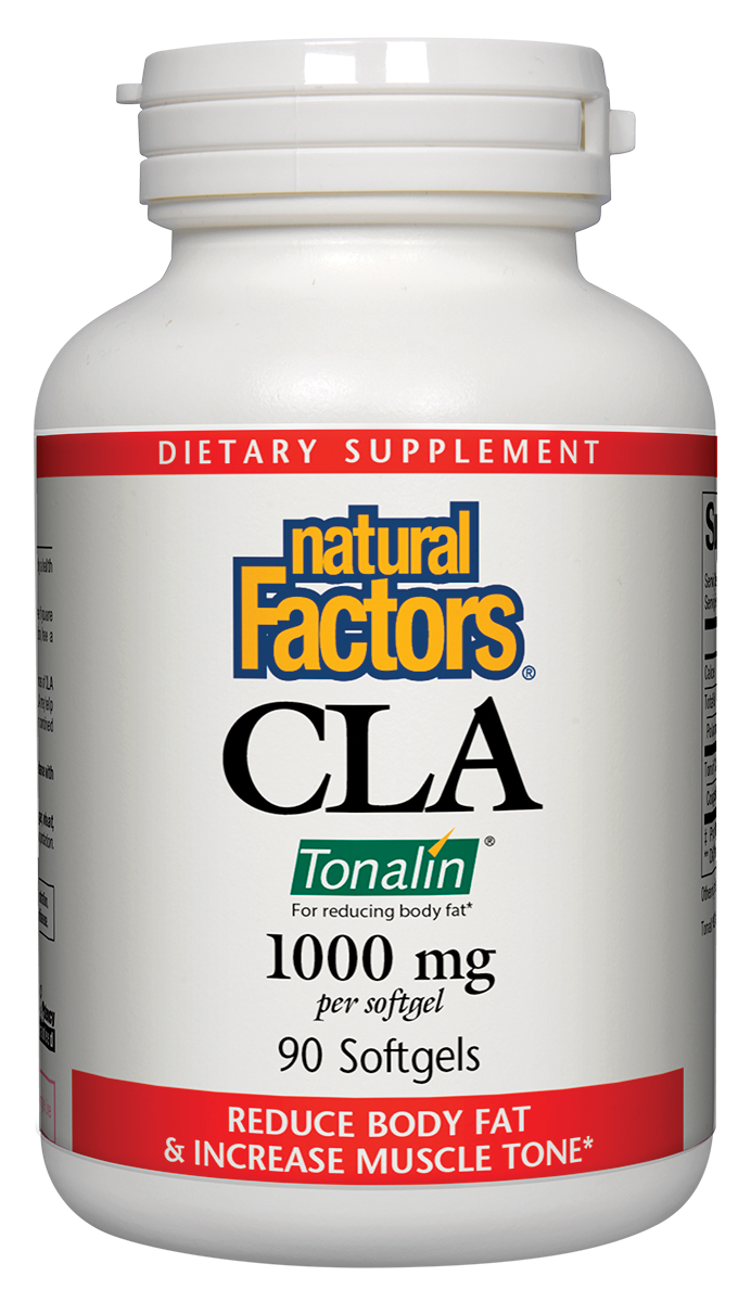 Natural Factors - CLA Tonalin Linoleic Acid 1000 mg - 90 Softgels