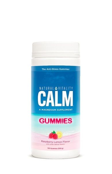 Natural Vitality - Calm Gummies Raspberry - 120 Gummies