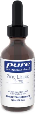 Pure Encapsulations - Zinc Liquid - 4 oz