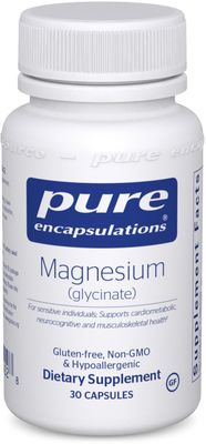 Pure Encapsulations - Magnesium Glycinate - 90 Veg Capsules