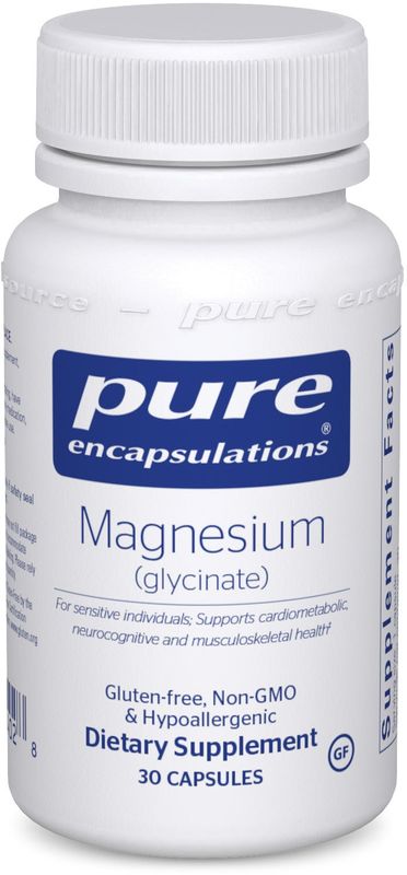 Pure Encapsulations - Magnesium Glycinate - 90 Veg Capsules