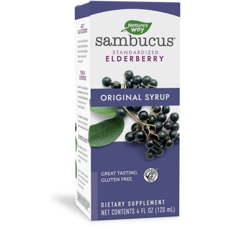Natures Way - Sambucus Original Syrup - 4 oz