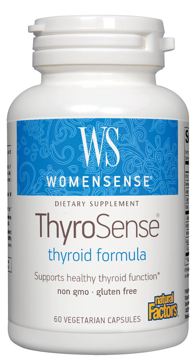 Natural Factors - Thyrosense - 60 Veg Capsules