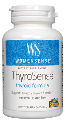 Natural Factors - Thyrosense - 60 Veg Capsules
