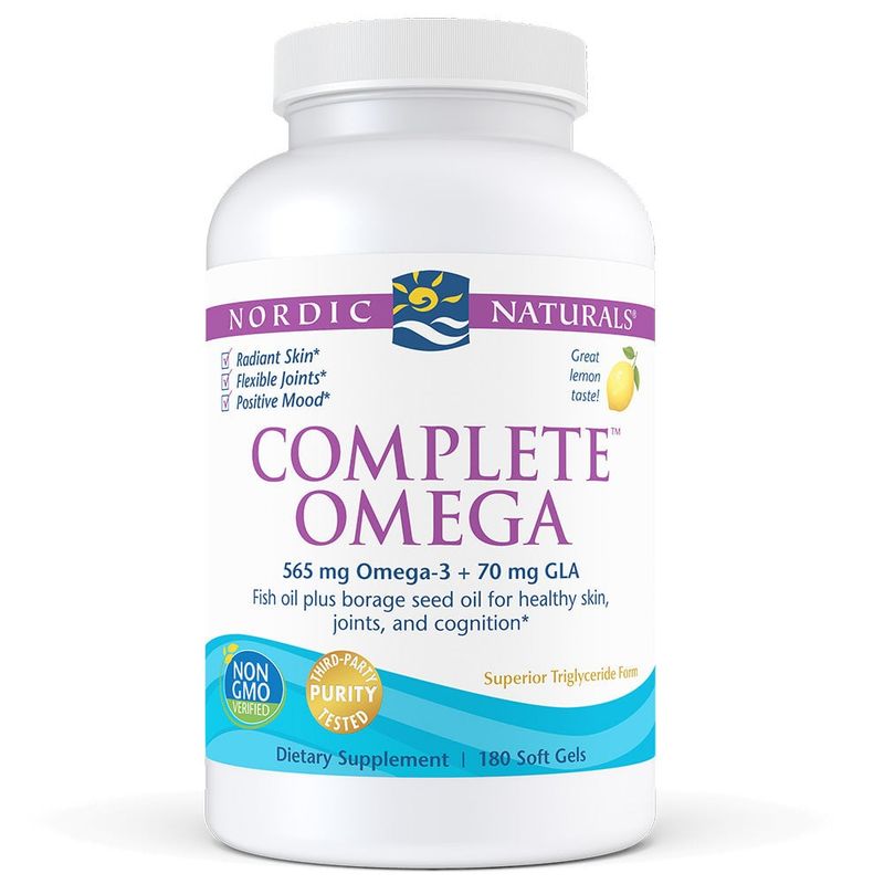 Nordic Naturals - Complete Omega Lemon - 180 count