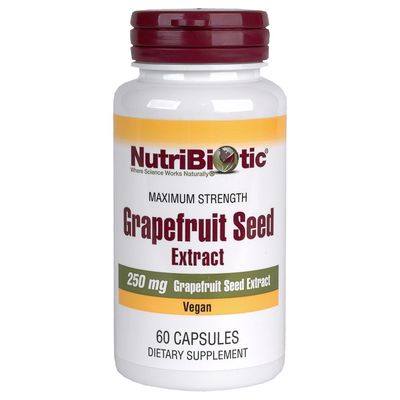 Nutribiotic - Grapefruit Seed Concentrate 250 mg - 60 Capsules