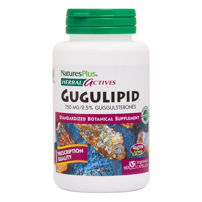 Natures Plus - Gugulipid 750 mg - 60 count