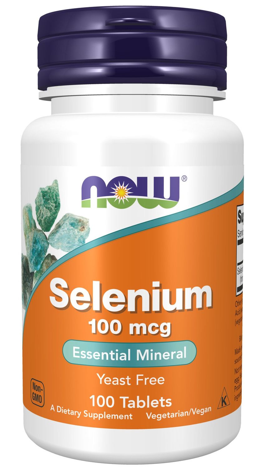 Now - Selenium Yeast Free - 100 Tablets