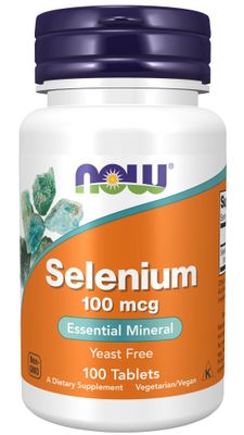 Now - Selenium Yeast Free - 100 Tablets Now - Selenium Yeast Free - 100 Tablets
