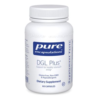 Pure Encapsulations - Dgl Plus - 60 Capsules