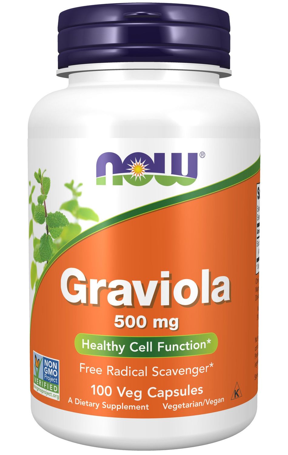 Now - Graviola (soursop) 500mg - 100 Capsules