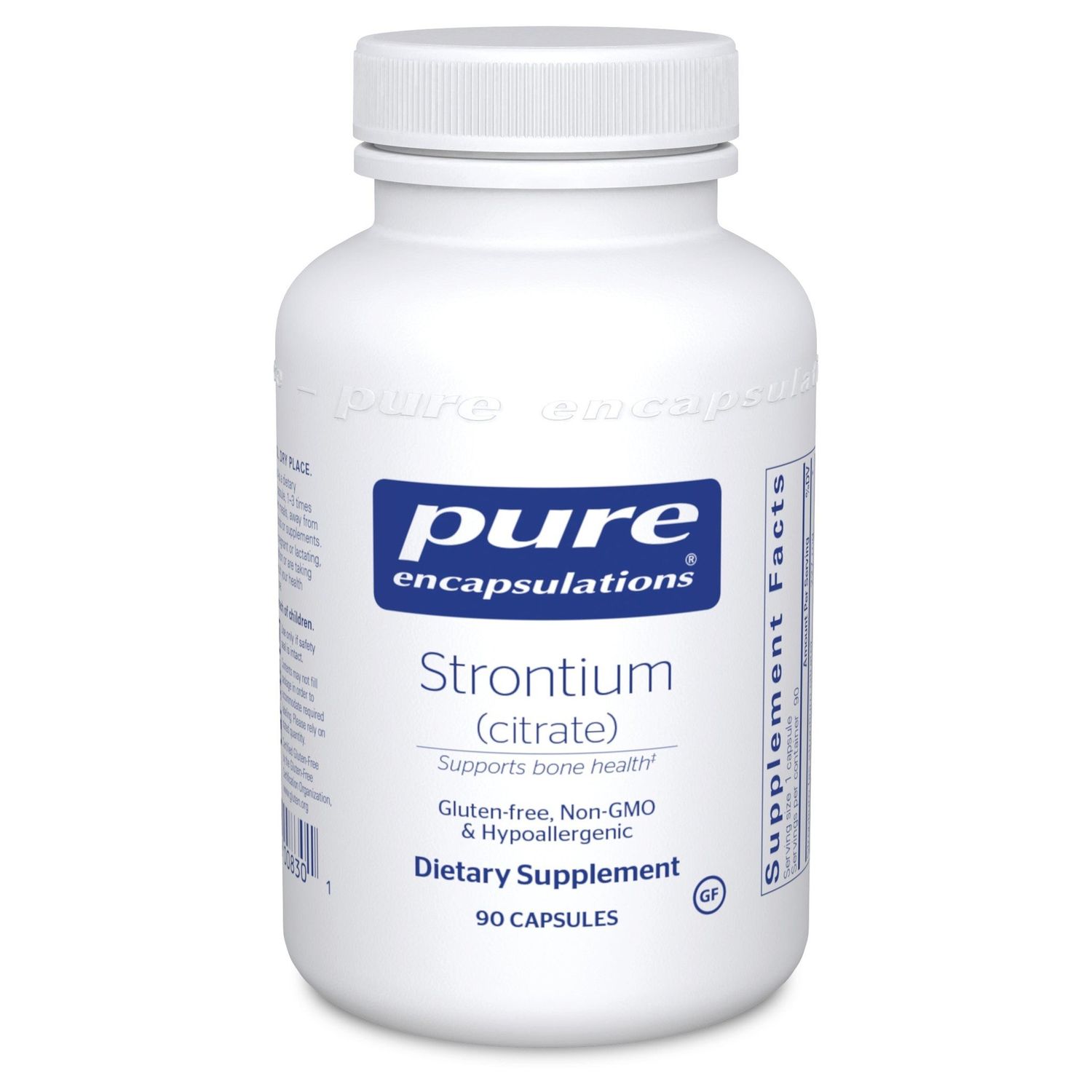 Pure Encapsulations - Strontium Citratev - 90 Capsules