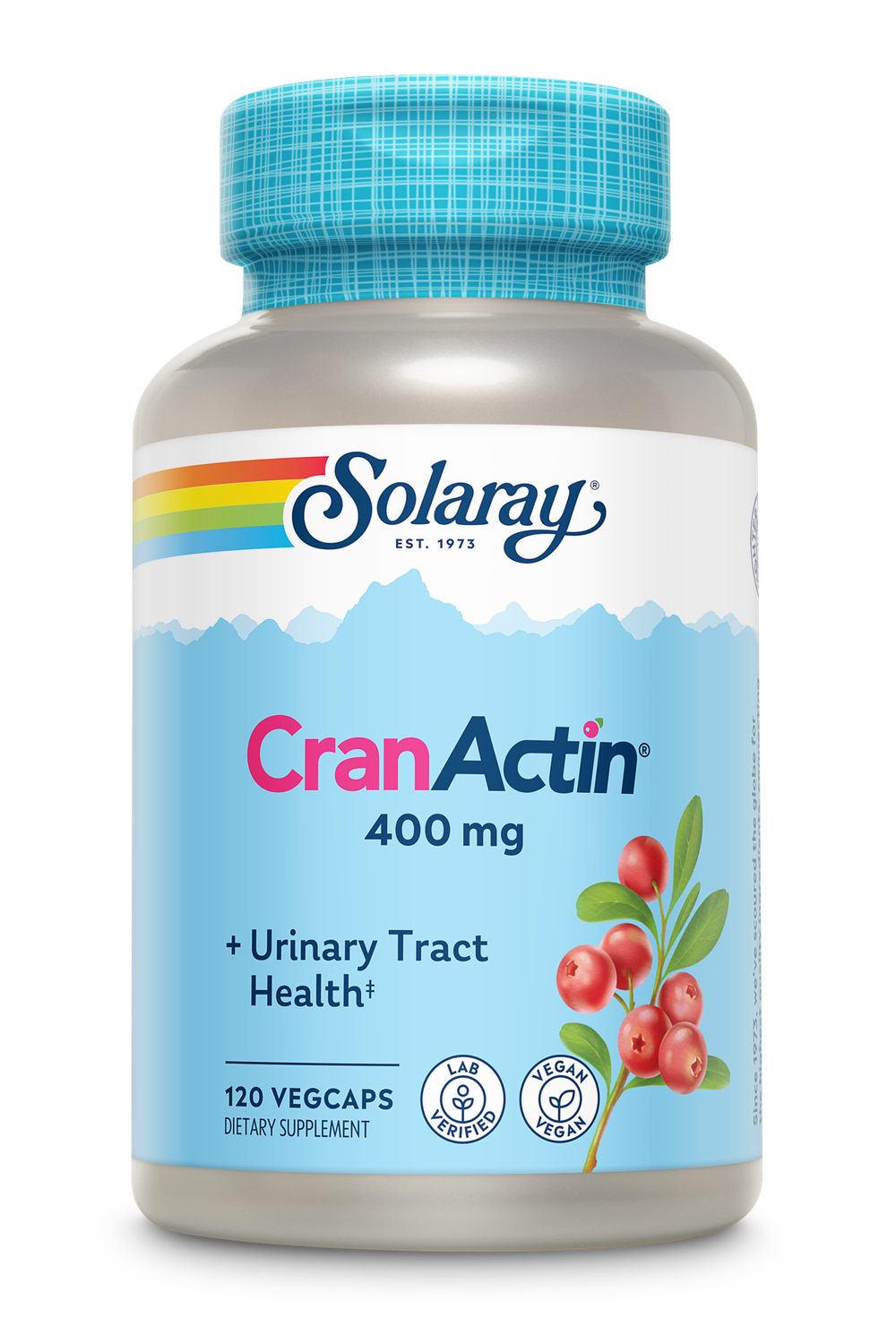 Solaray - Cranactin  - 120 Veg Capsules