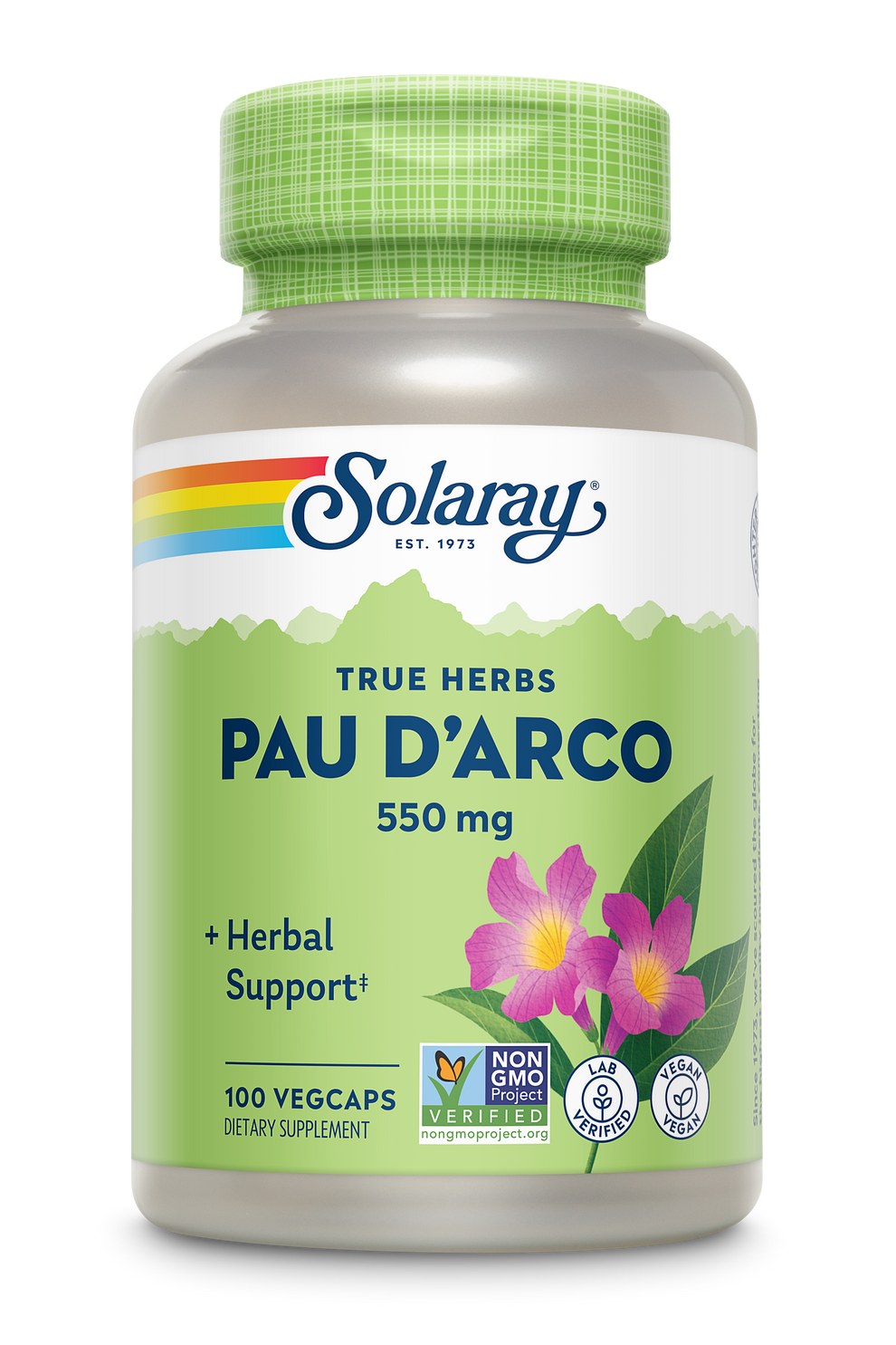 Solaray - Pau Darco - 100 Capsules