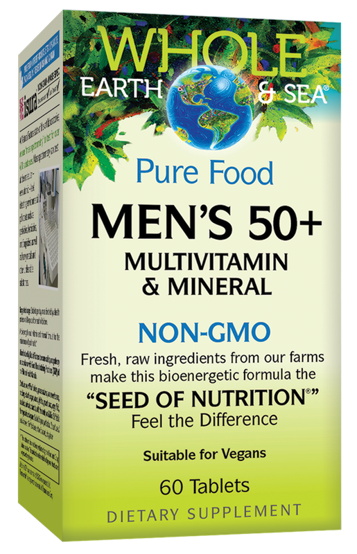 Natural Factors - WE&amp;S Mens 50+ Multi - 60 Tablets