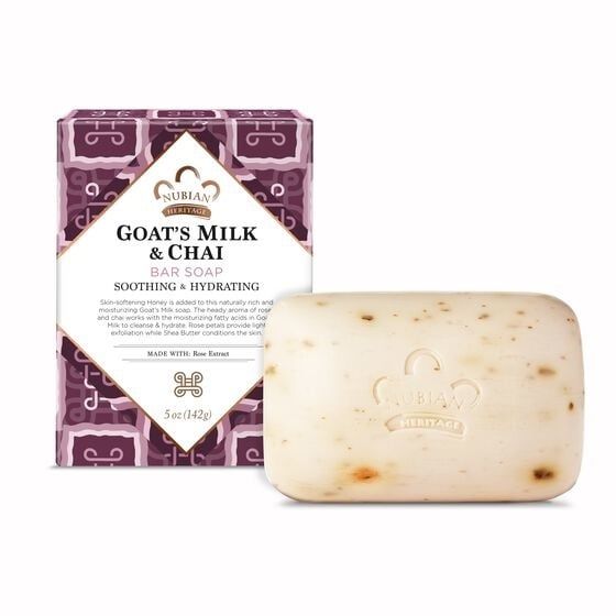 Nubian Heritage - Goats Milk &amp; Chai Ar Soap - 5 oz