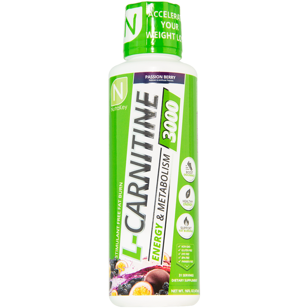Nutrakey - L-Carnitine 3000 Passion Berry - 16 oz