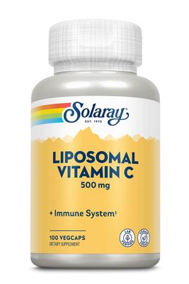 Solaray - Liposomal Vitamin C 400 mg - 100 Veg Capsules