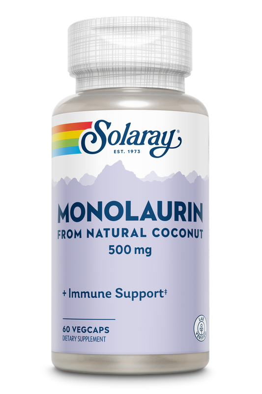 Solaray - Monolaurin - 60 Veg Capsules