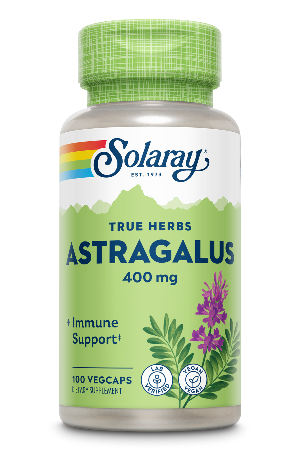 Solaray - Astragalus Root - 100 Veg Capsules