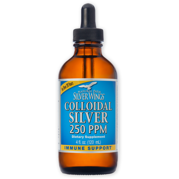Natural Path Silver Wings - Colloidal Silver 250 PPM - 4 oz