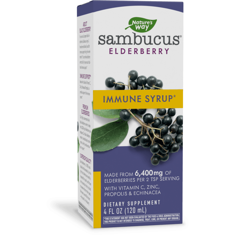 Natures Way - Sambucus Immune Syrup - 8 oz