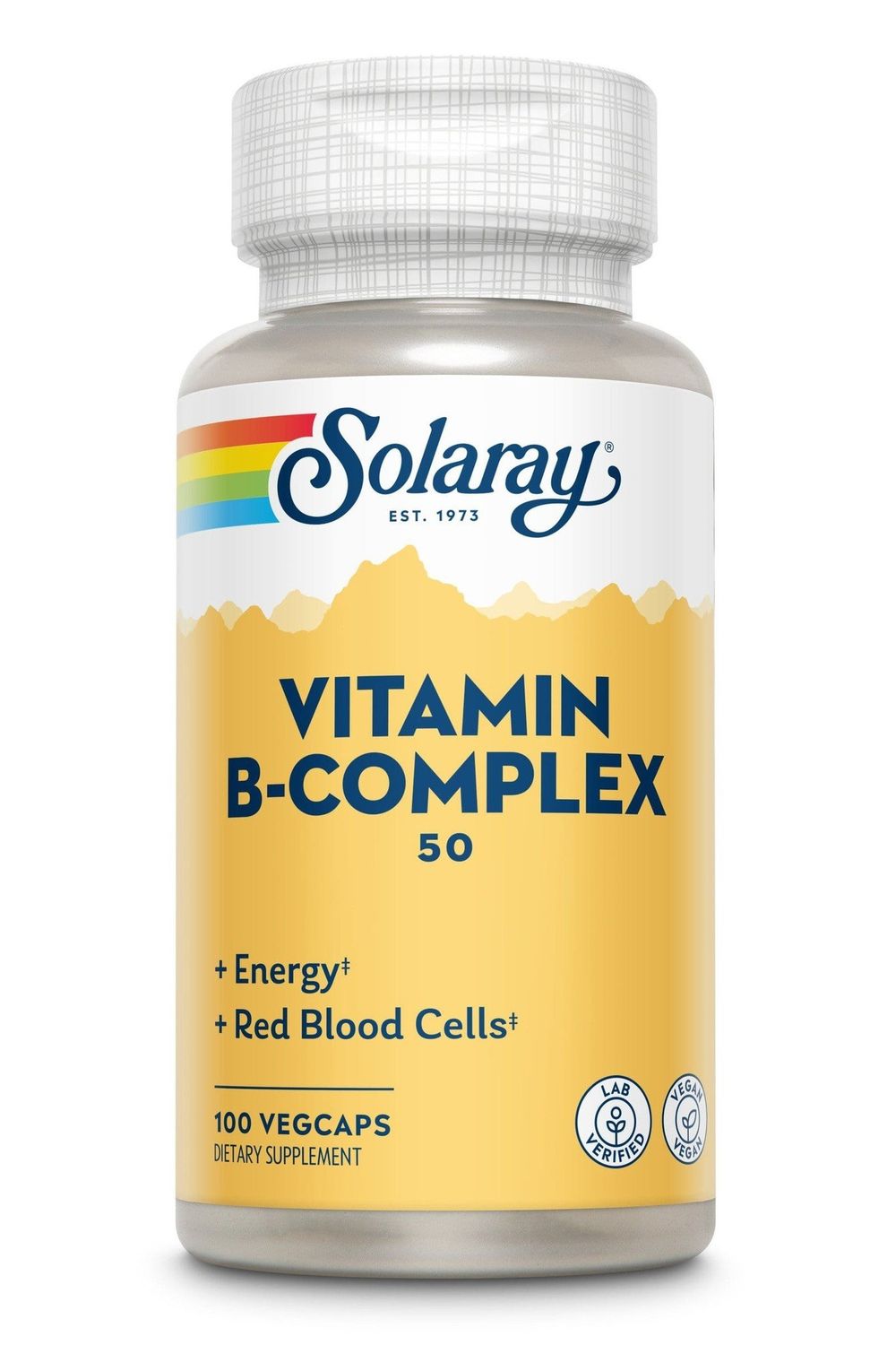 Solaray - B Complex - 100 Capsules