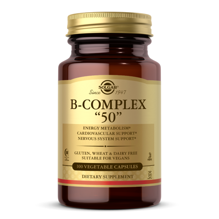 Solgar - B-Complex 50 - 100 Veg Capsules