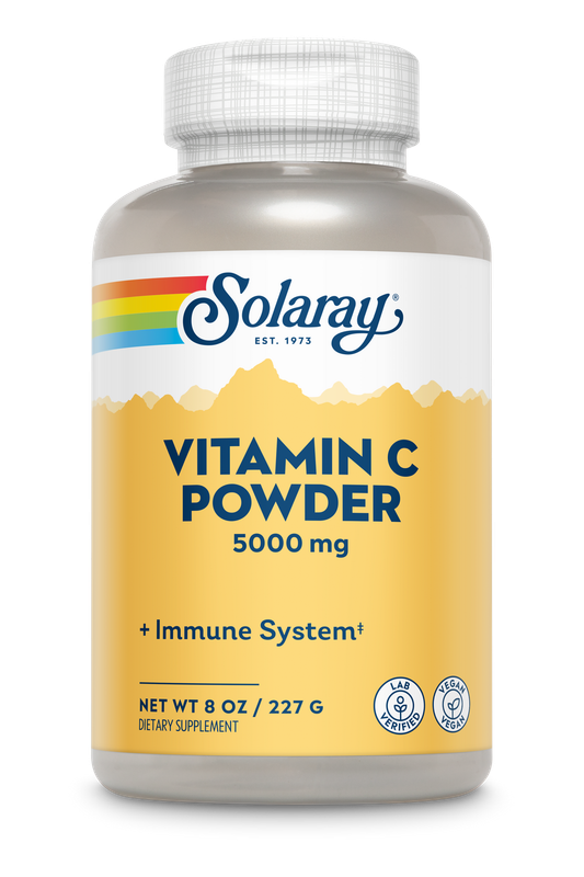 Solaray - Vitamin C Powder 5000 mg - 8 oz